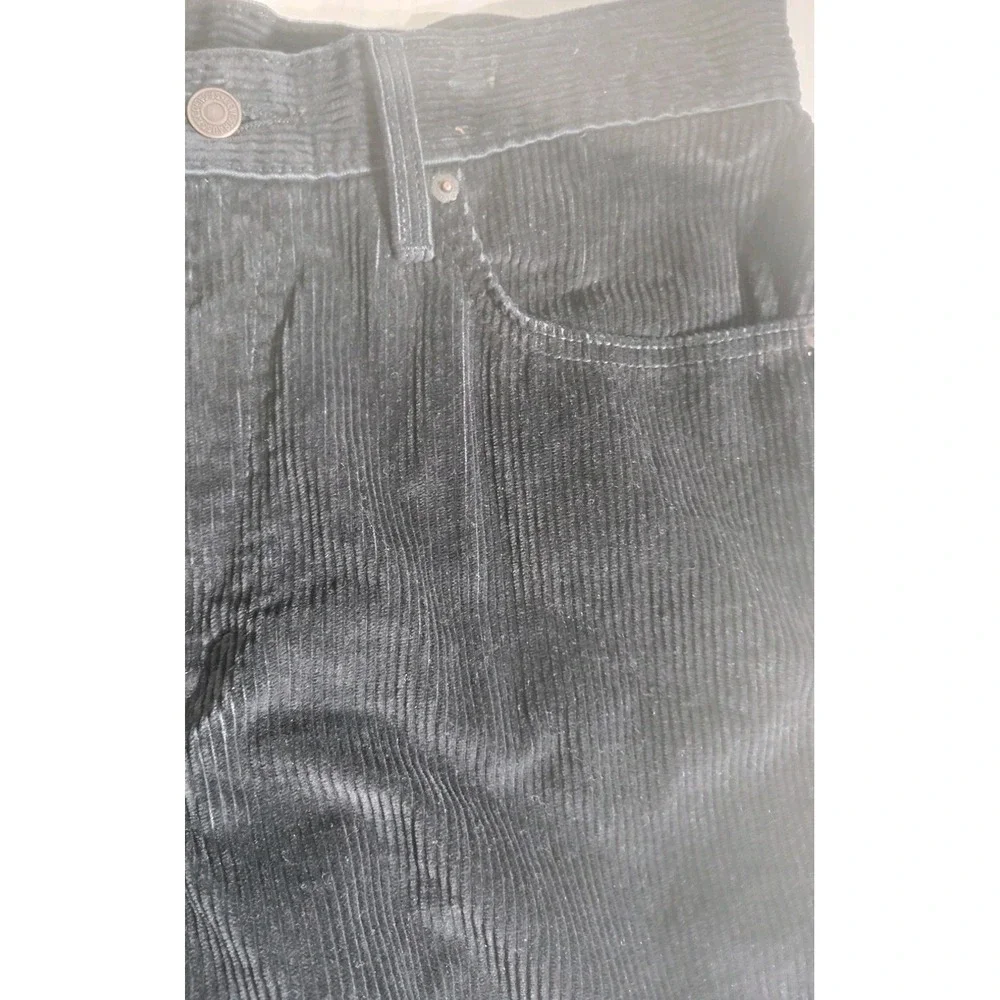 LEVI'S‎ Women's Corduroy Pants High Waisted Mom Jeans Maroon Size 32x30